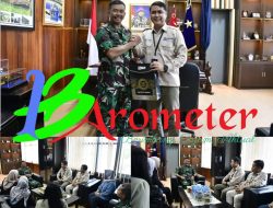 Komandan Pasmar 3 Terima Kunjungan Pimpinan BRI Cabang Sorong
