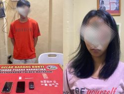 Sepasang Kekasih Di Ampenan Kompak Edarkan Sabu