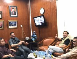 Ketua DPD Papera Sumsel Silaturahmi Bersama Dirut PD Pasar Palembang Jaya, Ini Yang Dikatakannya