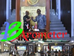 Kas Koarmada III Terima Kunjungan Vice President Hubungan Kelembagaan Bank BNI Pusat