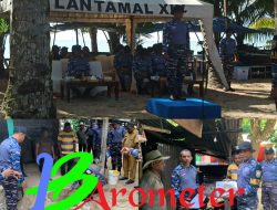 Danlantamal XIV Sorong Pimpin Upacara pembukaan Satgas oposter TNI T.A 2024