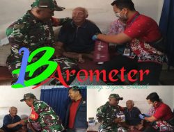 Babinsa Kelurahan Blitar, Dampingi Program Home Care Hore Lansia