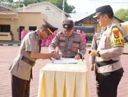 Kapolres Sumbawa Pimpin Sertijab PJU dan Kapolsek Jajaran