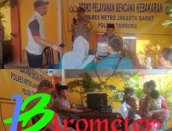 Pasca Kebakaran di Jembatan Besi, Polsek Tambora Siapkan Posko Bantuan Pengurusan Surat-surat Berharga