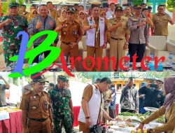 Disperindag Kabupaten Malang Bersama Muspika Gedangan Membuka Acara Pasar Murah