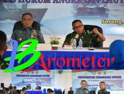 Wadan Pasmar 3 Dampingi Tim Safari Hukum Diskumal Laksanakan Pembekalan Hukum Kepada Prajurit Pasmar 3