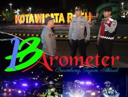 Jelang Pelantikan Presiden RI, Polres Batu Gelar Patroli Skala Besar