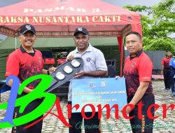 Komandan Pasmar 3 Terima Secara Simbolis Sapras dan Fasilitas Penerangan Jalan Umum Dari Dishub Provinsi Papua Barat Daya