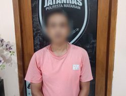Terekam CCTV Curi Sepeda Dayung, Pria Asal Dompu Ditangkap Polisi