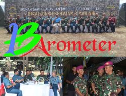 Komandan Pasmar 3 Dampingi Komandan Korps Marinir Hadiri Seremonial Uji Fungsi Mobile Field Hospital