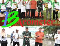 Dandim 0818 dan Plt. Bupati Malang Tanam Padi Bersama di Dusun Sentong, Pakisaji