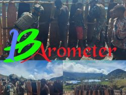 Habema Initiated Community Work With Yenggernok Residents To Build Honai