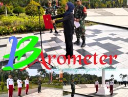 Jelang Peringati Hari Sumpah Pemuda, Satgas Pamtas Yonarmed 11 Kostrad Melatih Paskibraka Kabupaten Nunukan