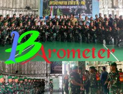 Dandim 1707/Merauke Ikuti Pelepasan Satgas Pamtas RI-PNG Yonif 726/Tamalatea