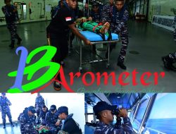 Saat Pelayaran, Satgas Port Visit 2024 Latihan Peran Cuaca Buruk dan Penyelamatan Orang Jatuh di Laut