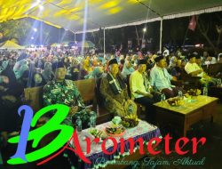 Babinsa Koramil 0825/06 Gambiran Hadiri Undangan Pengajian Umum dan Santunan Anak Yatim