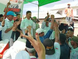 Ribuan Masyarakat Madapangga Sambut Pasangan Ady-Irfan, 11 Desa Ingin Perubahan