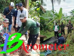 Wujudkan Ketahanan Pangan, Babinsa dan Warga Desa Sidoasri Mulai Pembangunan Embung Air
