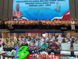 Aspotmar Danlantamal XIV, Hadiri Pelantikan Pengurus Wilayah KKMU Papua Barat Daya Periode 2024-2029