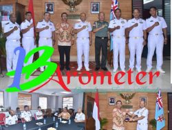 Kas Koarmada III Laksanakan Courtesy Call Ke Kedutaan RI di Fiji