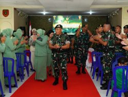 Bentuk Dukungan, Pangdivif 2 Kostrad Kunjungi Prajurit dan Persit Yonarmed 11/GG/2/2 Kostrad