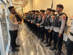 Polres Maybrat Berhasil Mengawal Debat Publik ke-2 Pilkada Maybrat dengan Aman dan Damai