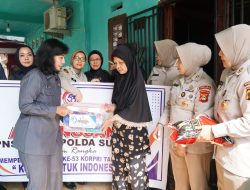 Wujud Peduli, ASN Polda Sumsel Laksanakan Anjangsana ke Keluarga Pensiunan ASN Polri di Palembang