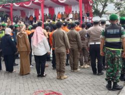 Hadapi Musim Hujan, Anggota Kodim 0810/Malang-Batu Ikuti Apel Siaga Darurat Bencana