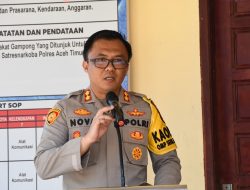Dukung Program Asta Cita Presiden RI, Kapolres Aceh Timur Launching Kampung Bebas Narkoba