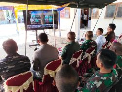Kasiter Kasrem 172/PWY Hadiri Peresmian Program TNI Manunggal Air Bersama KSAD
