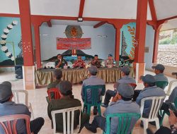 Dorong Partisipasi Masyarakat Dalam Pembangunan, Danramil Dampit Hadiri Pembinaan Lembaga Intermedia Desa Baturetno