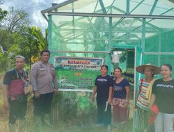 Dukung Program Asta Cita, Bhabinkamtibmas dan BPP Landak Latih Petani Angkanyar Produksi Pestisida Nabati