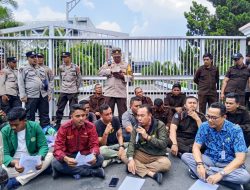 Anggota Komisi I DPRD Provinsi NTB Menerima Aspirasi Aliansi Badan Eksekutif Mahasiswa Perguruan Tinggi Muhammadiyah Aisyiyah Indonesia