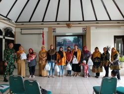 Babinsa Koramil 03/Serengan Hadiri Pembagian Bantuan Pangan untuk Anak Stunting dan Ibu Menyusui dari Dispangtan