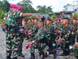 Asrena Danpasmar 3 Pimpin Upacara Pembukaan Pekan Tradisi Bintara Juang Prajurit Muda Pasmar 3