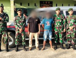 Satgas Pamtas Yonarmed 11 Kostrad Berhasil Gagalkan Penyelundupan Toyota Land Cruiser VX 4WD dari Malaysia