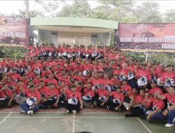Pererat Silaturahmi, Kompi Airlangga Yonif PR 328/DGH Gelar Reuni Akbar