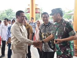 Danrem 043/Gatam Dampingi Menteri Pertanian Dorong Peningkatan Produksi Pangan di Lampung