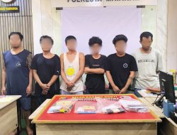 Bongkar Tindak Pidana Narkoba di Mataram, 6 Terduga Diamankan