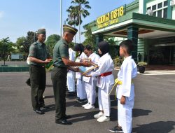 Bentuk Dukungan dan Motivasi, Kodim 0818/Malang-Batu Apresiasi Atlet Karate Peraih Medali di Piala Panglima TNI