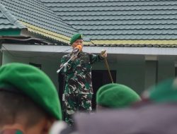 Di Bawah Gerimis, Dandim 0419/Tanjab Tegaskan Netralitas TNI Dalam Pilkada Serentak 2024