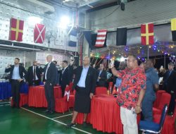 Pererat Hubungan Diplomatik, Satgas Port Visit 2024 Gelar Cocktail Party
