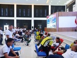 Sambut Hari Armada RI, Koarmada III Gelar Donor Darah