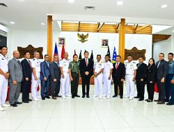 Danpasmar 3 Courtesy Call ke Defence Force Headquarters, Murray Barrack dan Kedutaan RI di Port Moresby