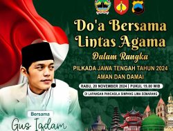 Dukung Kelancaran Doa Bersama Lintas Agama, Satlantas Polrestabes Semarang Berlakukan Pengalihan dan Rekayasa Arus Lalu Lintas