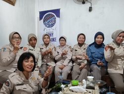 Bentuk Peduli, ASN Polrestabes Palembang Anjangsana ke Keluarga Pensiunan ASN