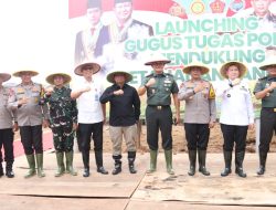 Polda Sumsel Launching Gugus Tugas Polri Dalam Mendukung Ketanahan Pangan