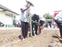 Sinergi TNI-Polri, Kasdim 0818 Hadiri Launching Gugus Tugas Ketahanan Pangan