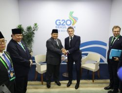 Indonesia dan Prancis Perkuat Hubungan Bilateral di KTT G20 Brasil
