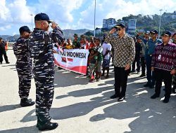 Tuntas dan Berhasil Emban Misi Diplomasi Di Pasifik Selatan, Satgas Port Visit 2024 Kembali Ke Tanah Air